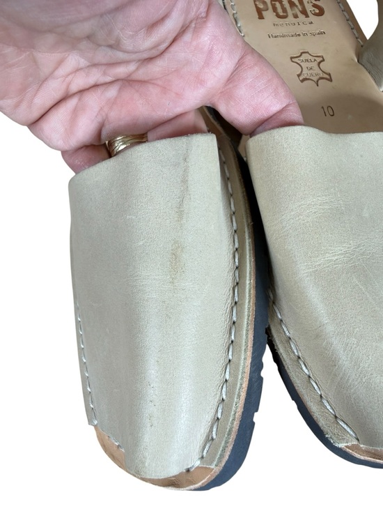 PONS Leather Avarca Sandals